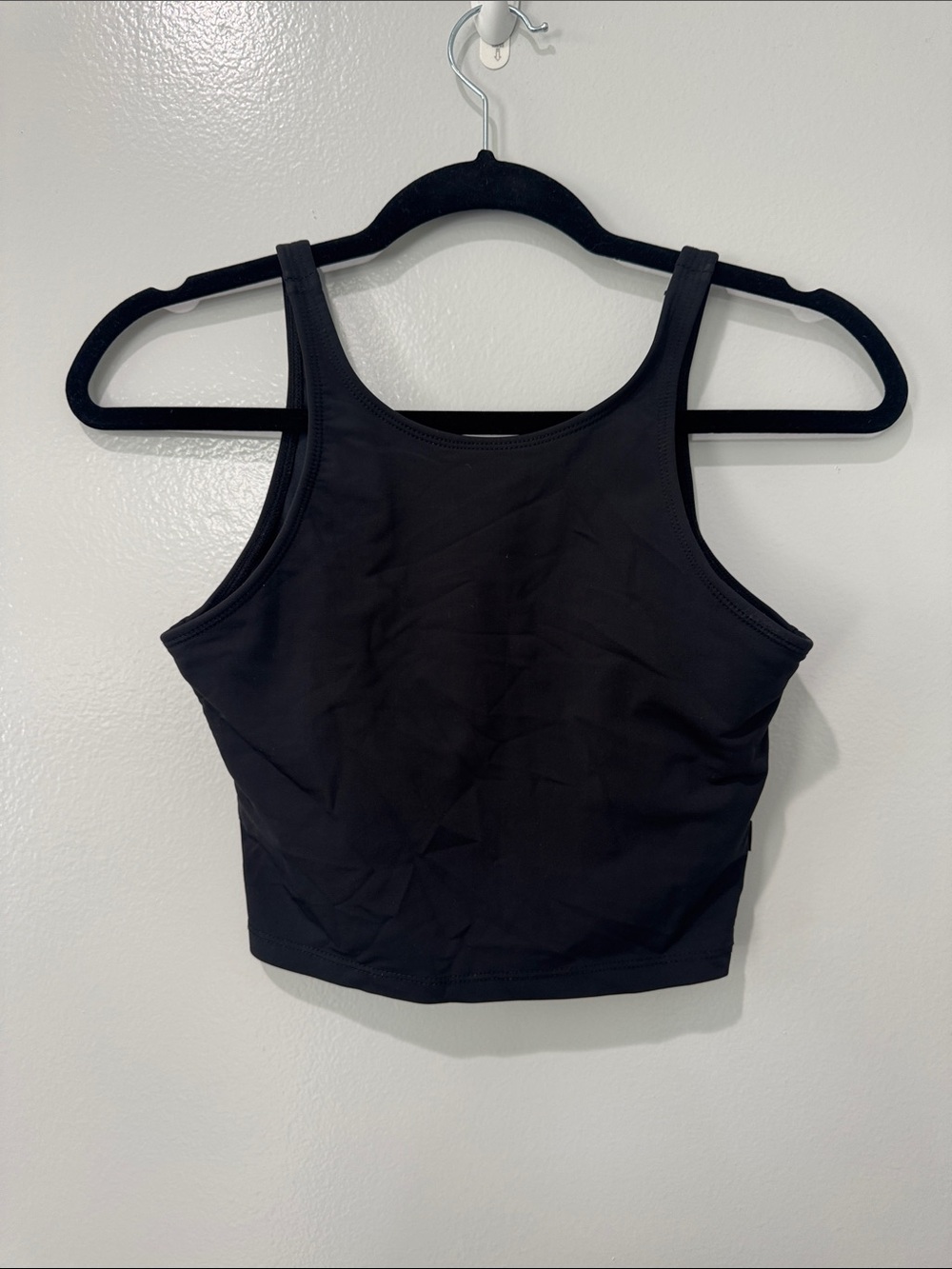 Terez Crop Top Black Size Small Workout Gym Training